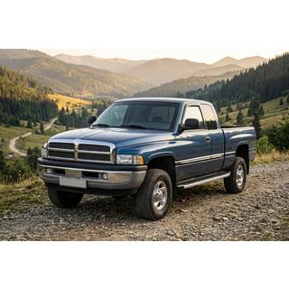 Fullmond side steps (2 stuks, aluminium) Dodge RAM (BR/BE) 1994–2002 foto 1