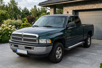 Dodge RAM (BR/BE) 1994–2002 Zijtreden Vision New Black (2 stuks, aluminium) foto 1