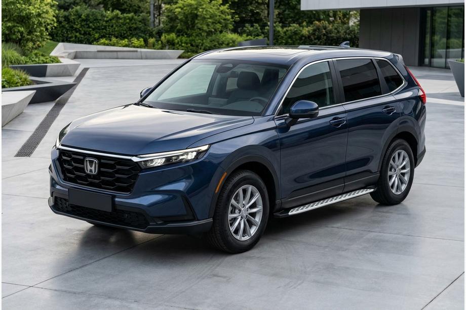 Honda CRV 2022– Side steps Shining V1 (2 st., aluminium) Foto 1