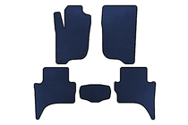Mitsubishi L200 2015–2024 EVA automatten (korte wielbasis, blauw) foto 1