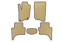 Mitsubishi L200 2015–2024 EVA automatten (Short base, Beige) foto 1
