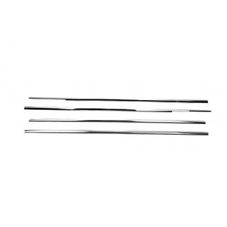 Buiten raamomlijsting set (4-delig, RVS) Honda Civic Sedan VII 2001–2006 foto 2