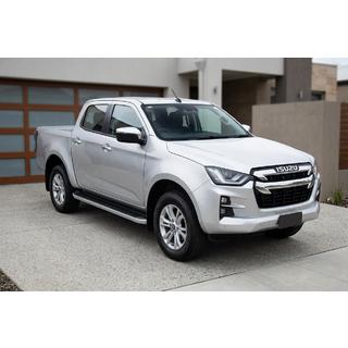 Side steps Tayga Grey (2 stuks, aluminium) Isuzu D-Max 2019– foto 1