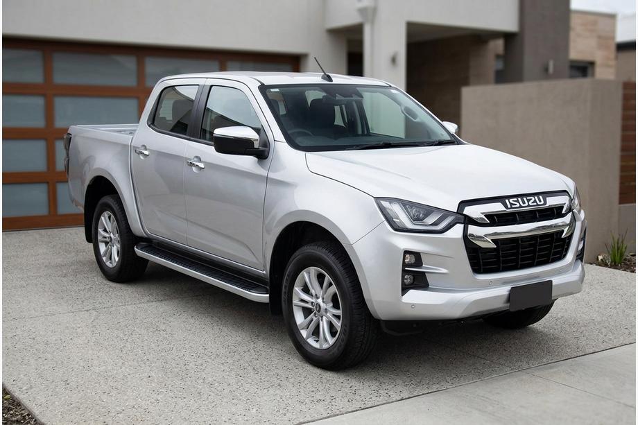 Isuzu D-Max 2019– Side steps Tayga Grey (2 stuks, aluminium) Image