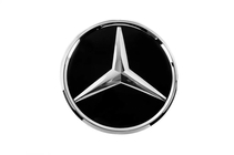 Mercedes GLC X253 2015–2022 Afgeprijsd – frontembleem onder glas, chromen rand a0008880111 foto 1