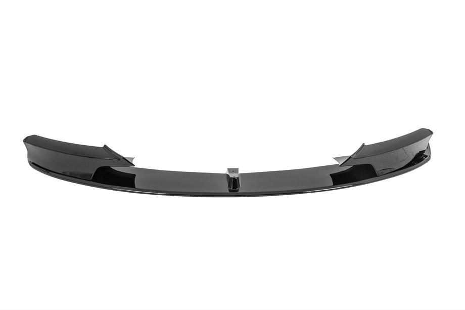 BMW 3 Serie F30/F31 2012–2019 Front lip spoiler BM (voor M-Sport, hoogglans zwart) Foto 1