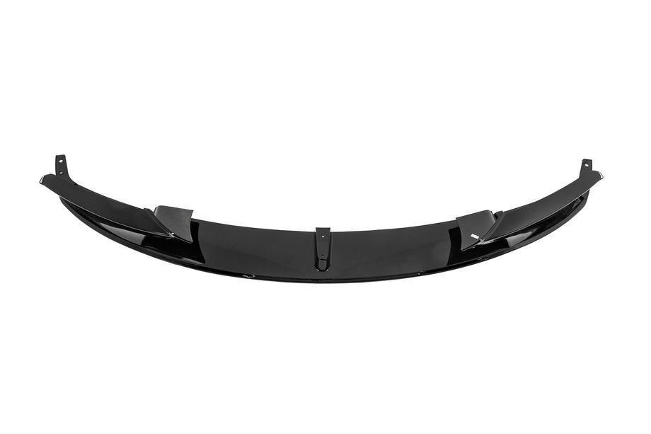 BMW 3 Serie F30/F31 2012–2019 Front lip spoiler BM (voor M-Sport, hoogglans zwart) Foto 2