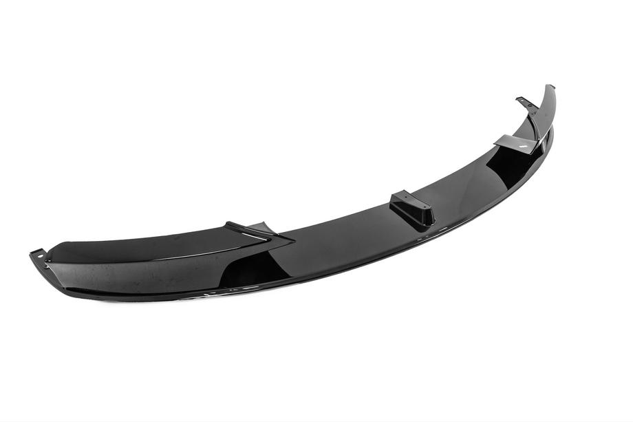 BMW 3 Serie F30/F31 2012–2019 Front lip spoiler BM (voor M-Sport, hoogglans zwart) Foto 3