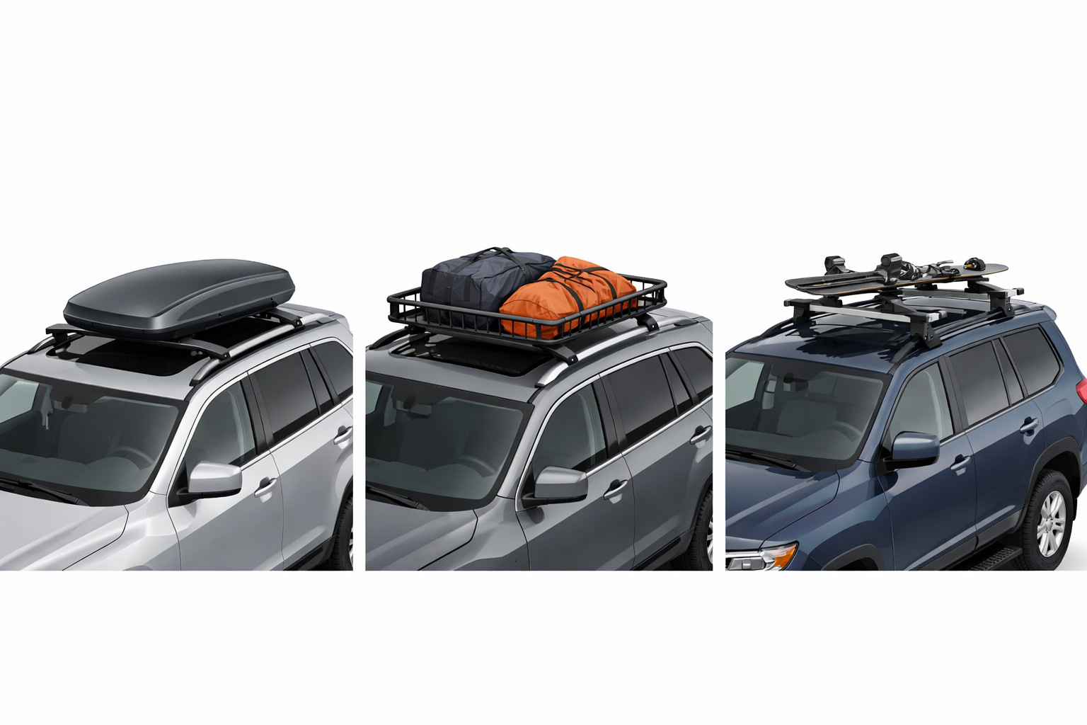 Dakdrager kiezen voor SUV met panoramadak, rails of hoge carrosserie