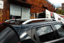 Nissan Juke 2010–2019 Dakrails CROWN (mat grijs) foto 3