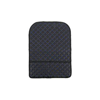 Organizer voor rugleuning Velours (1 st., zwart met blauw stiksel) foto 1