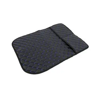 Organizer voor rugleuning Velours (1 st., zwart met blauw stiksel) foto 3