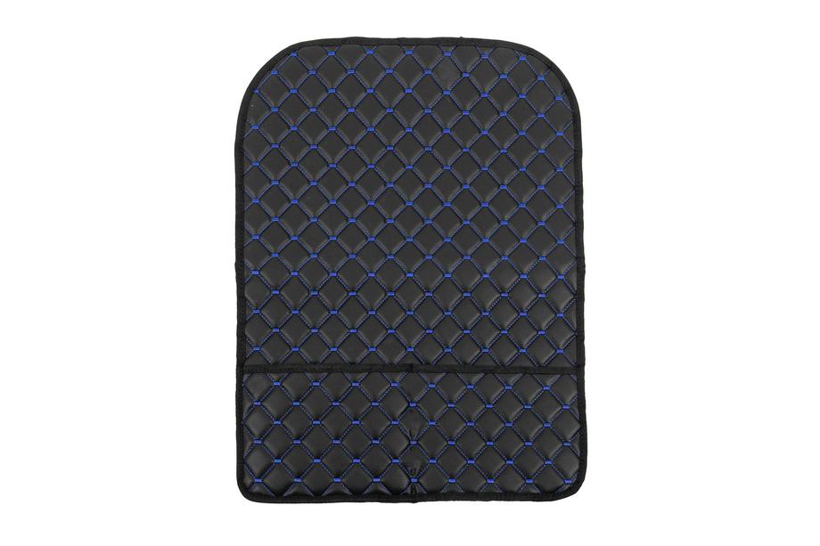 Organizer voor rugleuning Velours (1 st., zwart met blauw stiksel) Image