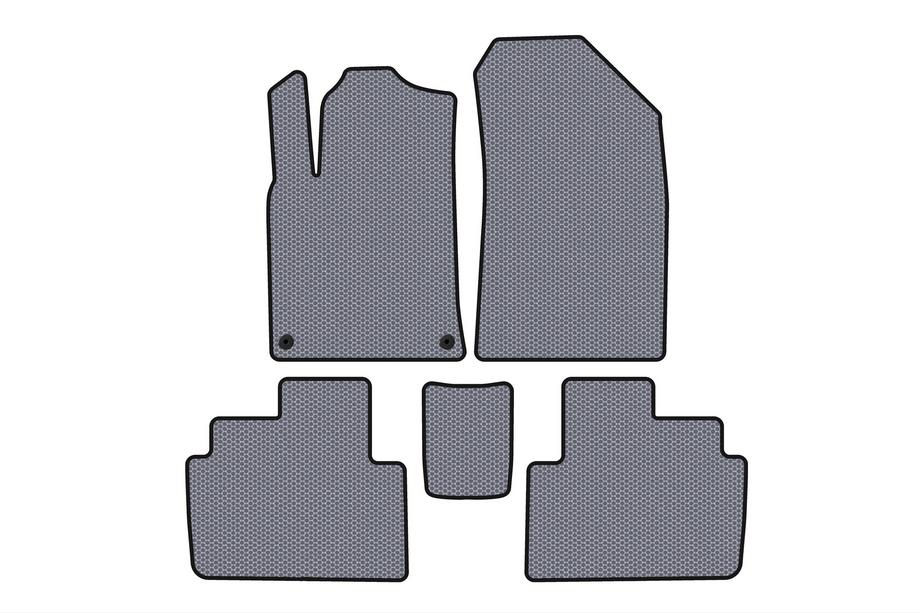 Peugeot 407 2004–2011 Rubberen automatten Carsuit (SW, grijs) Image