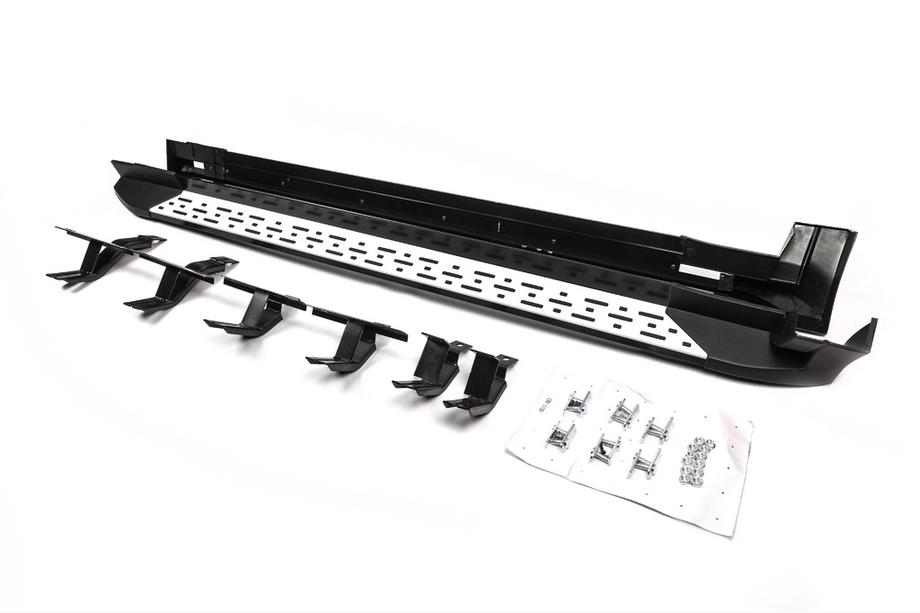 Toyota Highlander 2013–2019 Side steps origineel design (voor EU en USA, 2 stuks, aluminium) Foto 2