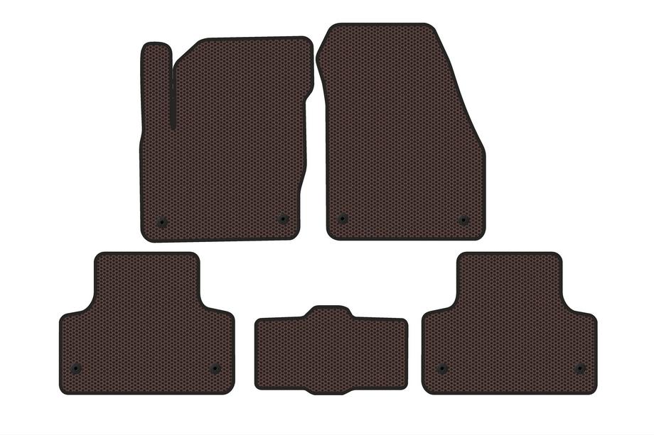 Range Rover Evoque 2012–2018 Rubberen automatten Carsuit (Bruin) Image