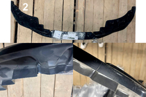 BMW 4-serie G22/23/26 2020– Afgeprijsd Front lip spoiler DPT V-1 (voor G22/G23, hoogglans zwart) foto 3
