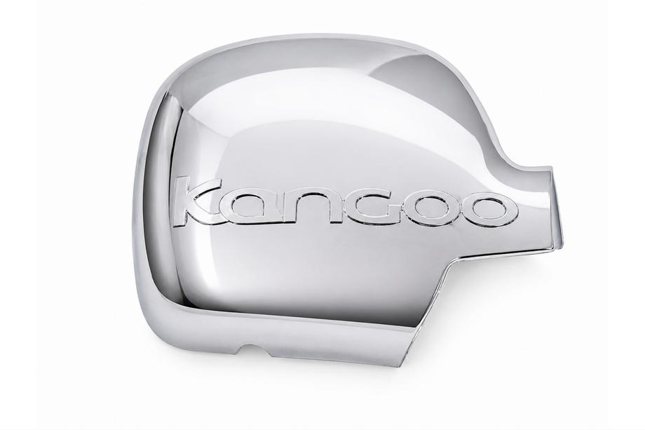 Renault Kangoo 2008–2020 Chromen spiegelkap 2008-2013 met logo rechts (1 st) Carmos - Verchroomd kunststof Image