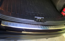 Nissan Qashqai 2014–2021 OmsaLine RVS achterbumperbeschermer (2014-2017) foto 7