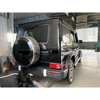 Wielkastverbreders G63 AMG 2018-style (achter, voor auto's met gemonteerde faceliftset) foto 3