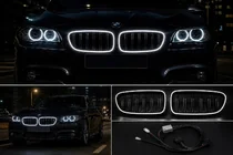 BMW 5 Serie F10/F11 2010–2016 BMW niergrilles M-look LED (glanzend zwart) foto 6