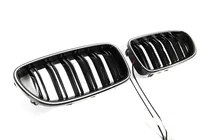 BMW 5 Serie F10/F11 2010–2016 BMW niergrilles M-look LED (glanzend zwart) foto 4
