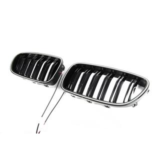 BMW niergrilles M-look LED (glanzend zwart) BMW 5 Serie F10/F11 2010–2016 foto 3