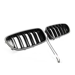 BMW niergrilles M-look LED (glanzend zwart) BMW 5 Serie F10/F11 2010–2016 foto 4