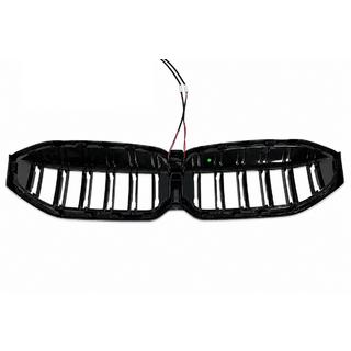 M-Look LED nierroosters (2022+, hoogglans zwart) BMW 3 Serie G20/G21 2018– foto 3