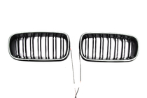 BMW X5 F15 2013–2018 BMW niergrilles M-look LED (glanzend zwart) foto 2