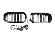 BMW X5 F15 2013–2018 BMW niergrilles M-look LED (glanzend zwart) foto 7