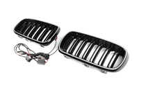 BMW X5 F15 2013–2018 BMW niergrilles M-look LED (glanzend zwart) foto 8