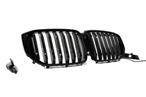 BMW X5 G05 2019–2026 Niergrille 1 Bar LED (2019-2022, hoogglans zwart) foto 4