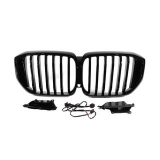Niergrille 1 Bar LED (2019-2022, hoogglans zwart) BMW X5 G05 2019–2026 foto 1