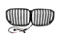 BMW X5 G05 2019–2026 BMW nierengrille M-Look LED (2019-2022, hoogglans zwart) foto 6