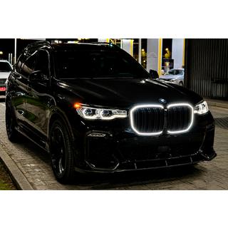 BMW nierengrille M-Look LED (2019-2022, hoogglans zwart) foto 1