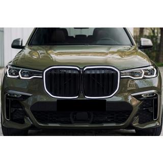 BMW nierengrille M-Look LED (2019-2022, hoogglans zwart) foto 3