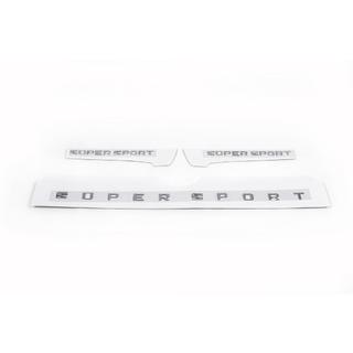 Supersport embleem / badge (3 stuks) Lexus LX570/450d 2008–2022 foto 3