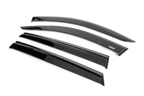 Audi Q7 2015–2026 Winddeflectors met zwarte sierlijst Niken Luxury (4 stuks) foto 2