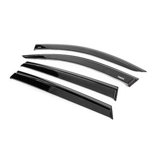 Winddeflectors met zwarte sierlijst Niken Luxury (4 stuks) foto 2