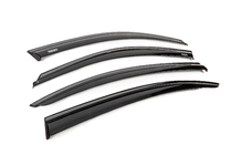 BMW 3 Serie F30/F31 2012–2019 Winddeflectors met zwarte sierlijst Niken Luxury (4 stuks) foto 3