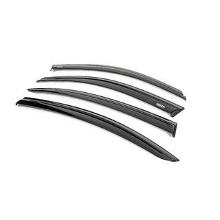 Winddeflectors met zwarte sierlijst Niken Luxury (4 stuks) foto 2