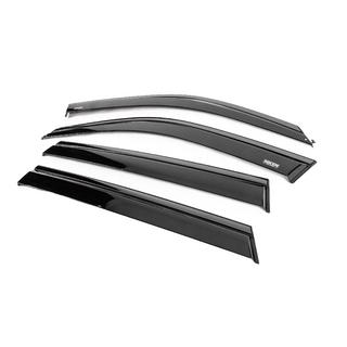 Winddeflectors met zwarte sierlijst Niken Luxury (4 stuks) foto 2