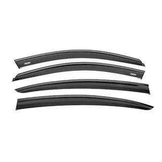 Winddeflectors met zwarte sierlijst Niken Luxury (4 stuks) foto 1