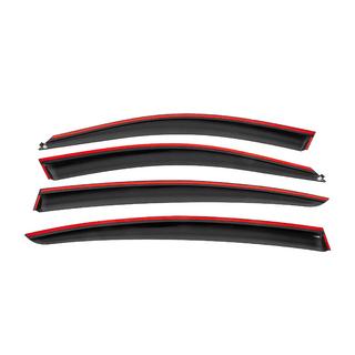 Winddeflectors met zwarte sierlijst Niken Luxury (4 stuks) BMW 5 Serie G30/G31 2017–2023 foto 4
