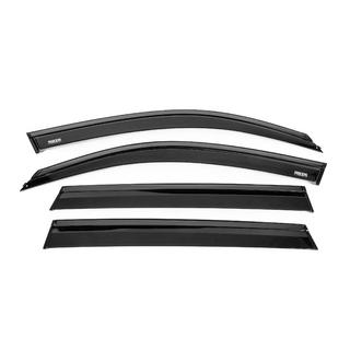 Winddeflectors met zwarte sierlijst Niken Luxury (4 stuks) BMW X5 G05 2019–2026 foto 1