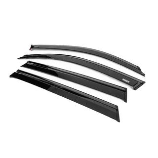Winddeflectors met zwarte sierlijst Niken Luxury (4 stuks) BMW X5 G05 2019–2026 foto 2
