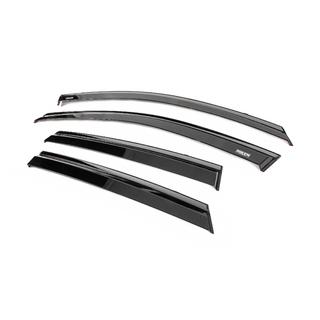 Winddeflectors met zwarte sierlijst Niken Luxury (4 stuks) Hyundai Tucson NX4 2021– foto 2