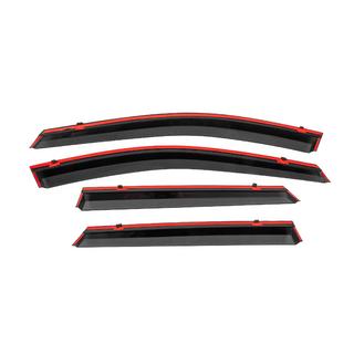 Winddeflectors met zwarte sierlijst Niken Luxury (4 stuks) Hyundai Tucson NX4 2021– foto 4