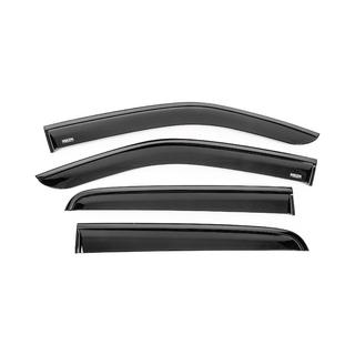 Winddeflectors met zwarte sierlijst Niken Luxury (4 stuks) Isuzu D-Max 2019– foto 1
